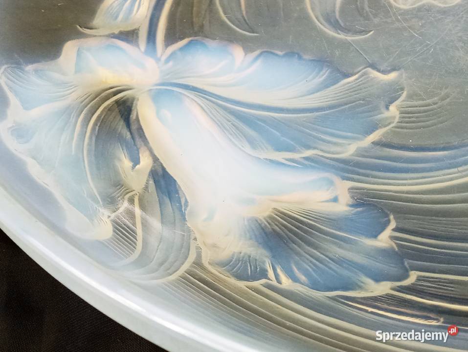 Miska na owoce Szkło opalizujące Verlys Orchidee Nowa Sól