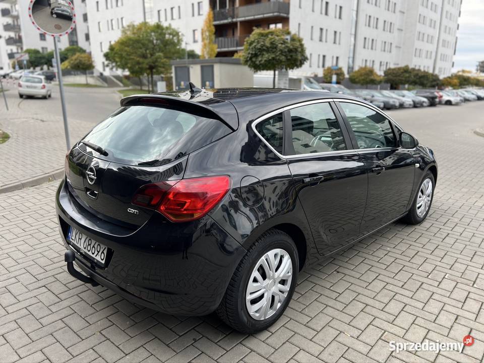 Opel Astra J 17 CDTi Andriod Super stan czarny Lublin