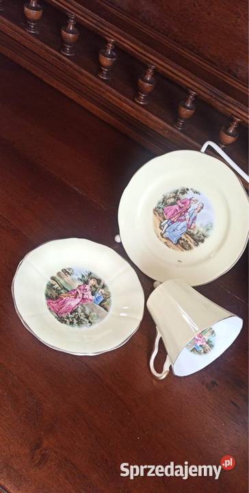 Filiżanka z talerzykiem deserowym Imperial Made Gdańsk