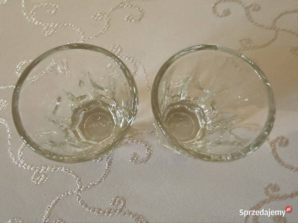 Kieliszki Finlandia Vodka tłoczone Grube Szkło z śląskie Czerwionka-Leszczyny
