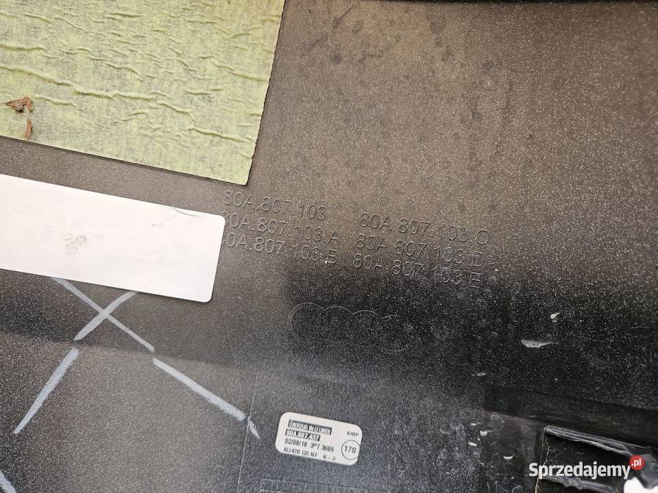 AUDI Q5 II SLINE NAROŻNIK LEWY ZDERZAKA PRZÓD osobowe Motoryzacja Międzychód