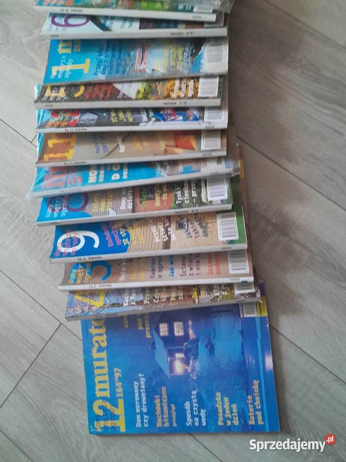 Czasopisma ksiazeczkowe murator z prl Bibianów sprzedam