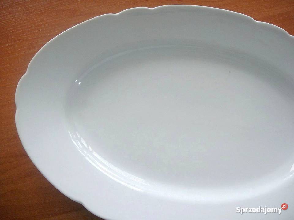 Półmisek owalny porcelanowy Ćmielów długość 335 Kielce