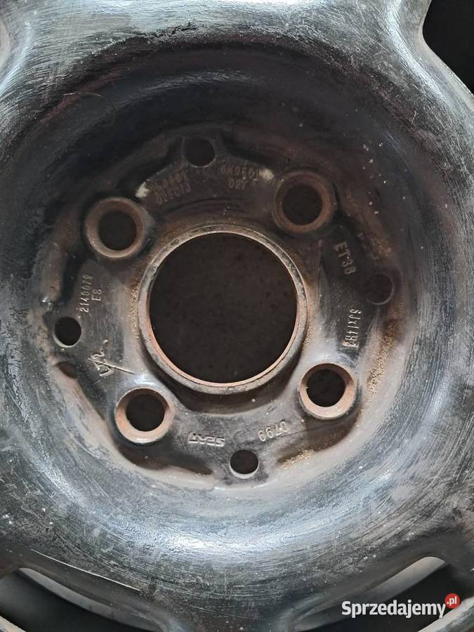 Felgi stalowe 14 4x100 rozstaw ET38 świętokrzyskie Kiełczyna sprzedam