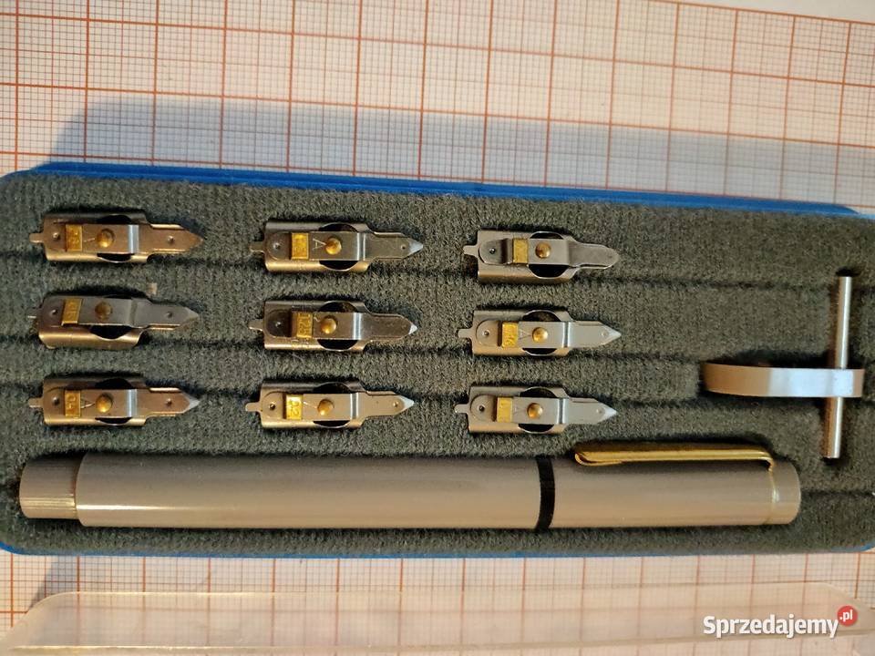 Rapidograf PRL Markant nieużywany Kompletny wielkopolskie Kościan