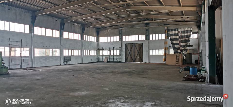 Wynajmę hale magazynowo produkcyjną o Aleksandria