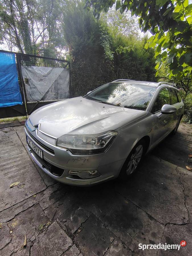 Citroen C5 kombi benzyna hak klima skóra manual czujnik parkowania Katowice