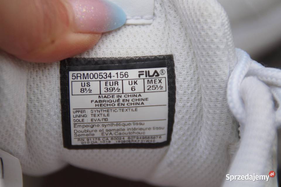 Fila 395 skóra ekologiczna Obuwie sportowe Pabianice