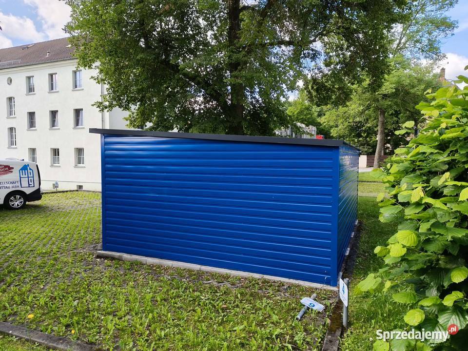 Domek narzędziowy 5x4 blaszany niebieski grafit opolskie Opole