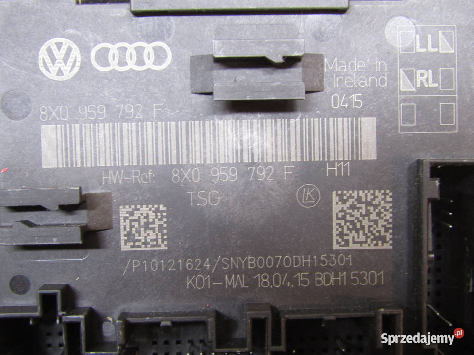 MODUŁ DRZWI LEWYPRAWY AUDI A1 8X 5D Mysłaków sprzedam