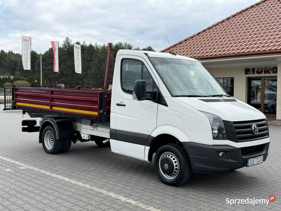 Volkswagen Crafter Nowa Zabudowa Wywrotka centralny zamek Widełki sprzedam