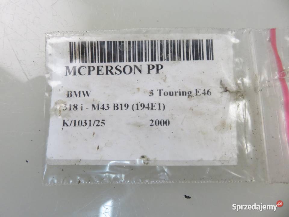 MCPERSON PRAWY PRZEDNI BMW E46 318 i