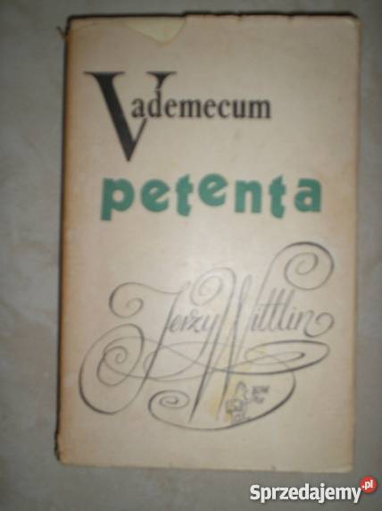 Vademecum petenta Jerzy Wittlin Kraków