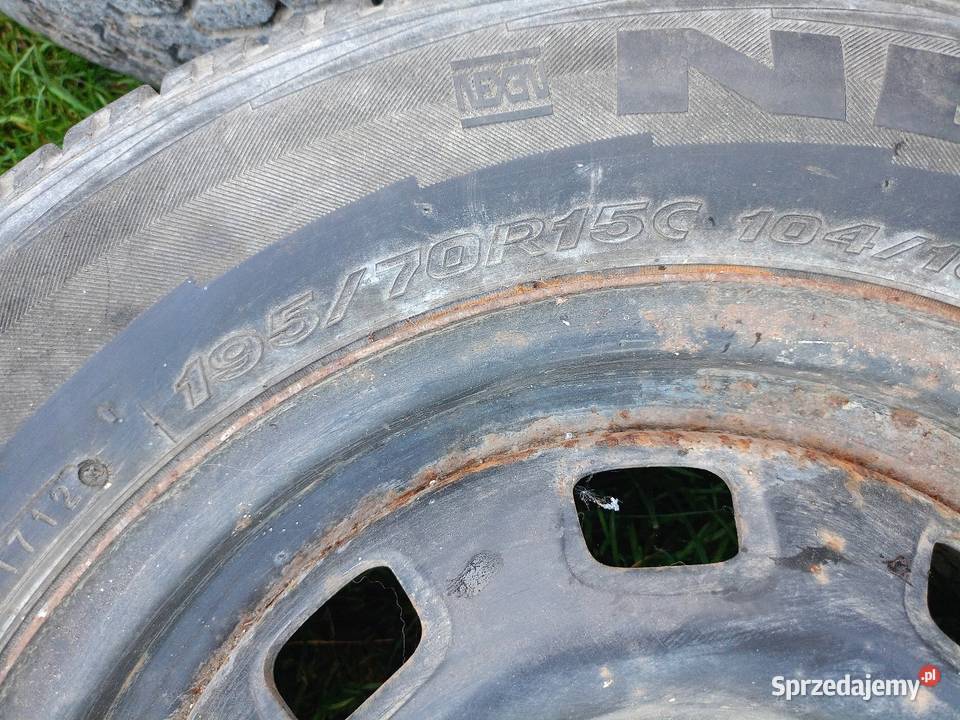 Komplet kół zimowych 1957015 C VW T4 Sharan Samochodowe Lidzbark Warmiński