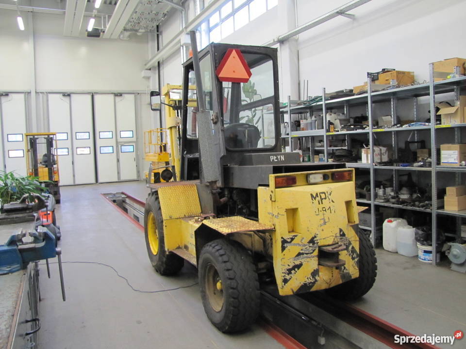 WÓZEK WIDŁOWY ZREMB Gliwice 1991 Poznań