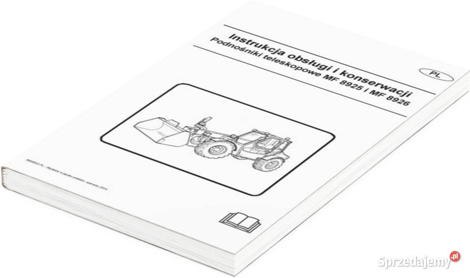 Instrukcja obsługi ładowarka MF 8925 BOBCAT 2556