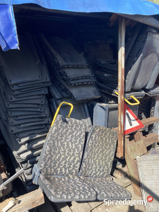 Fotele krzesła siedziska do autobusu maszyn wielkopolskie Poznań