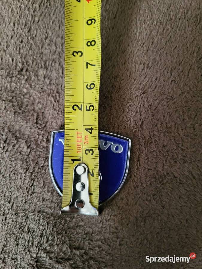 Emblematy Volvo Nowe Aluminiowe Komplet 2 śląskie Gliwice