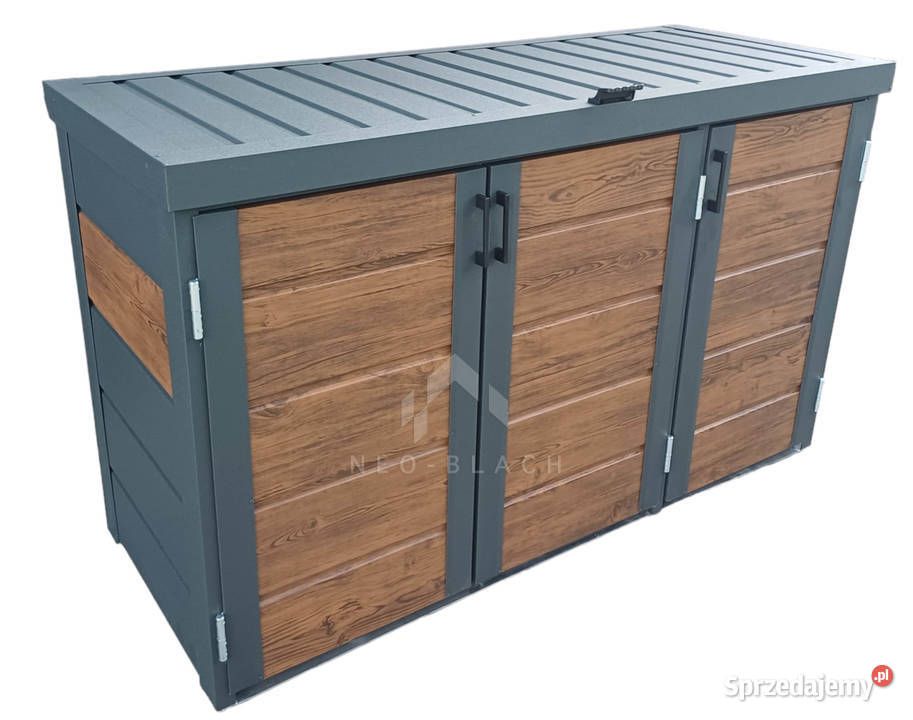 Zabudowa koszy na śmieci wiata śmietnikowa Dąbrowa Górnicza