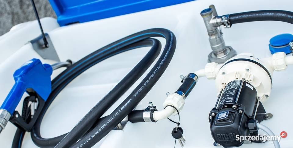 Mobilny zbiornik AdBlue 900l Pompa 230V 35lmin Zielona Góra