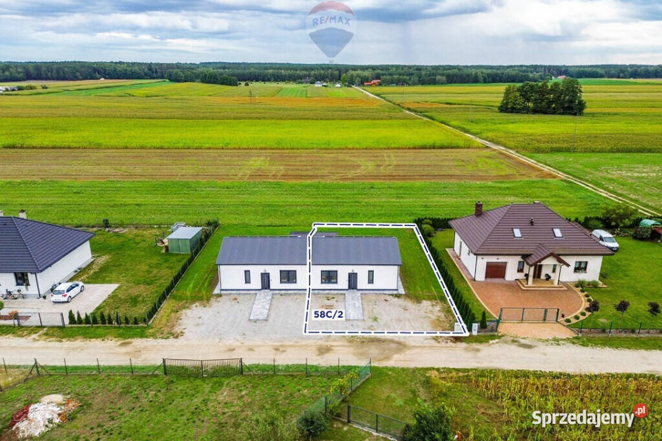 Nowy dom w zabudowie bliźniaczej prawa strona