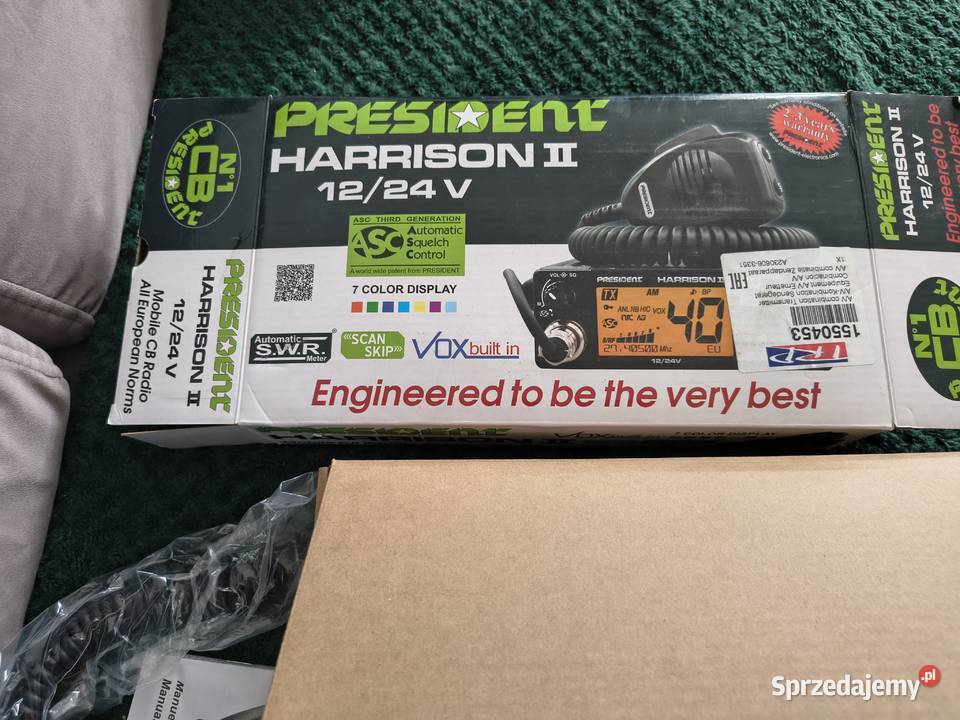 Sprzedam cb radio President Harisson 2 Zawada