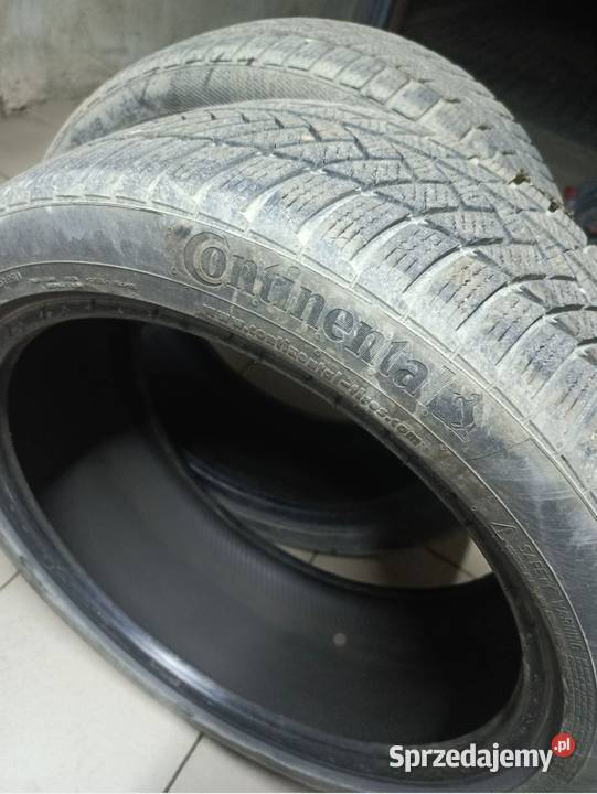 Posiadam na sprzedaż dwie opony zimowe Continental Małżewko