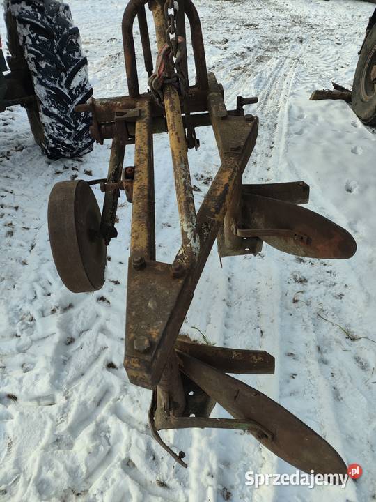 Pług zagonowy Unia Grudziądz 2 skibowy nieuszkodzony Wodzisław Śląski