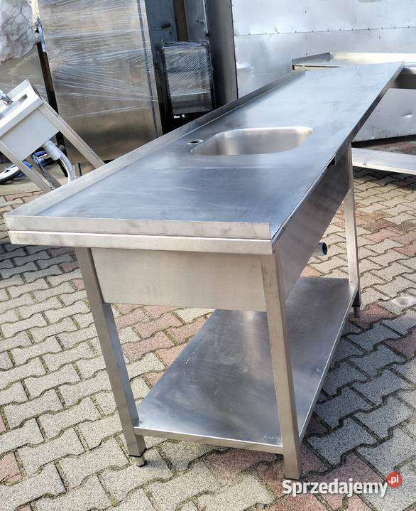 Zlew gastronomiczny 1komorowy 302x70x85 Słupia Kapitulna