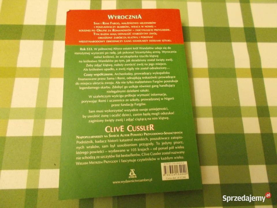 Clive Cussler Wyrocznia Proza i poezja Kraków