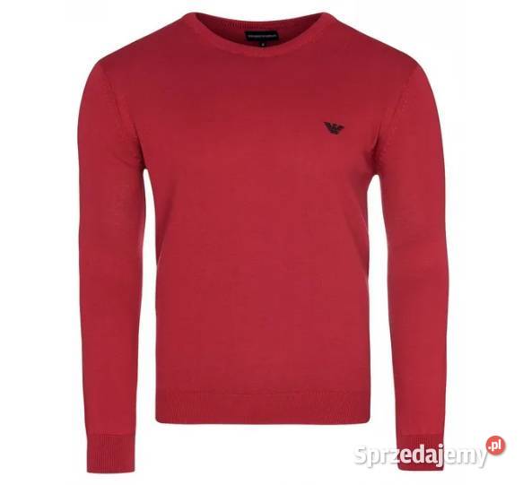 Sweter bawełniany Emporio Armani regular fit Rozmiar XL sprzedam