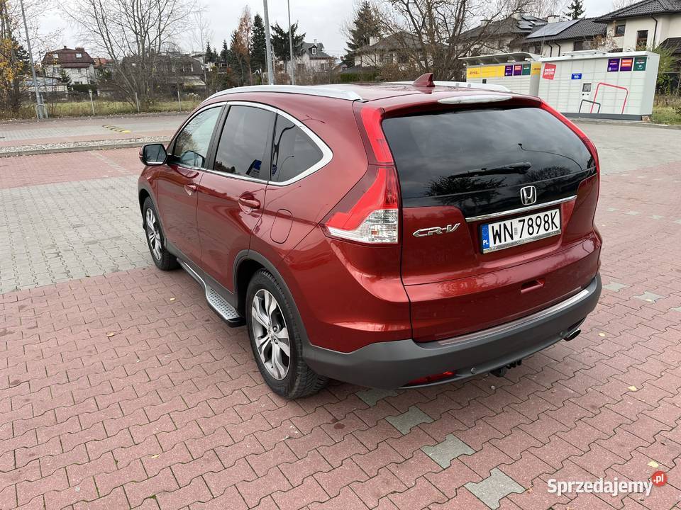 Honda CRV 20 Lifestyle salonPL serwis ASO mazowieckie Warszawa