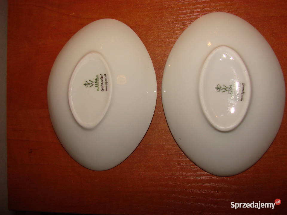 Wallendorf Goldrelief paterka miseczka Pruszcz Gdański