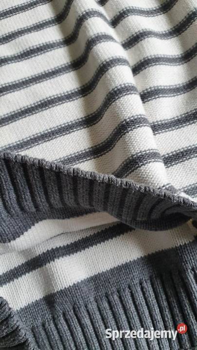 Męski sweter w paski Springfield 100 bawełna Leżajsk