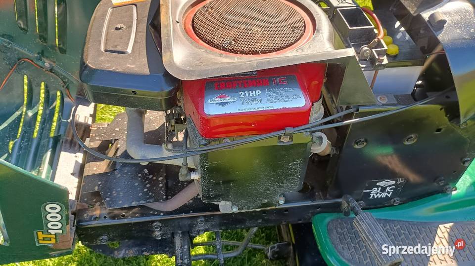Traktorek kosiarka Craftsman LT1000 21HP podkarpackie Rzeszów