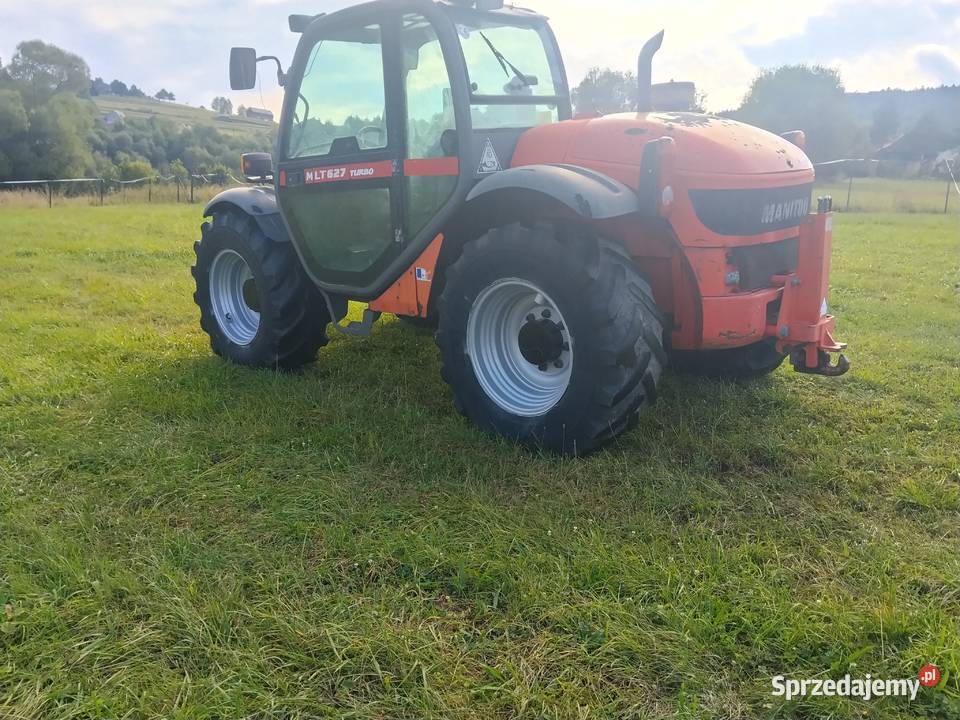 ładowarka teleskopowa manitou 627 mała niska Sucha Beskidzka
