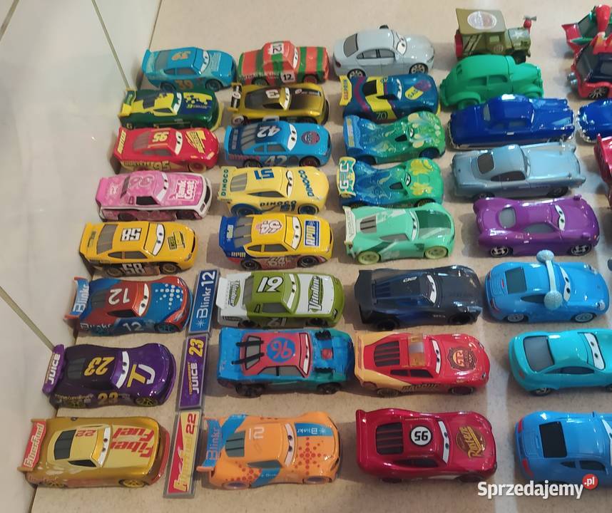Disney Pixar Cars Auta 59 sztuk