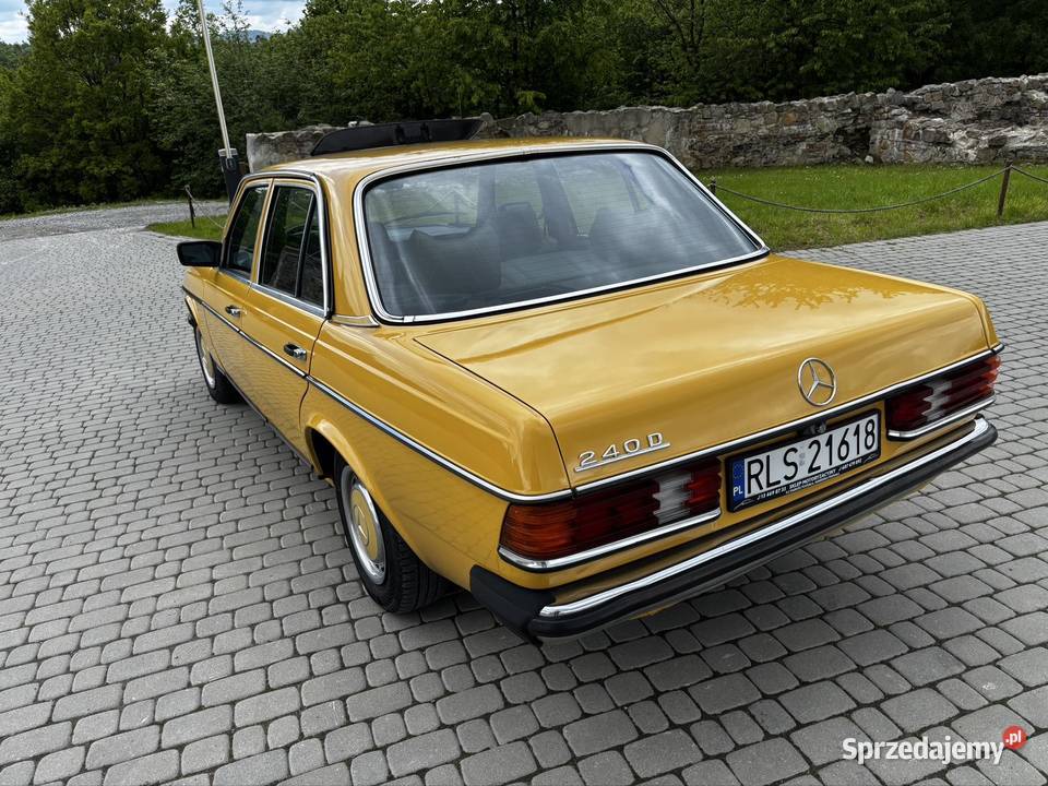 Mercedes Benz W123 24d zamiana W123