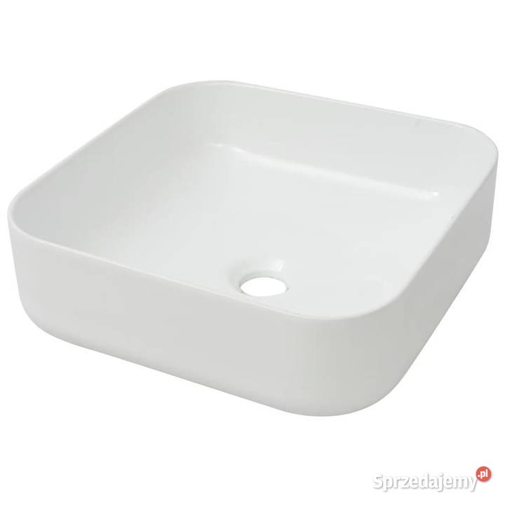 vidaXL Umywalka ceramiczna kwadratowa 39x39x135 Warszawa