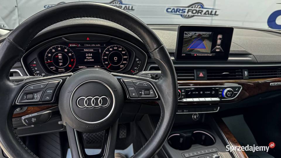Audi A4 B9 45 TFSI quattro Premium 54952km Rzeszów
