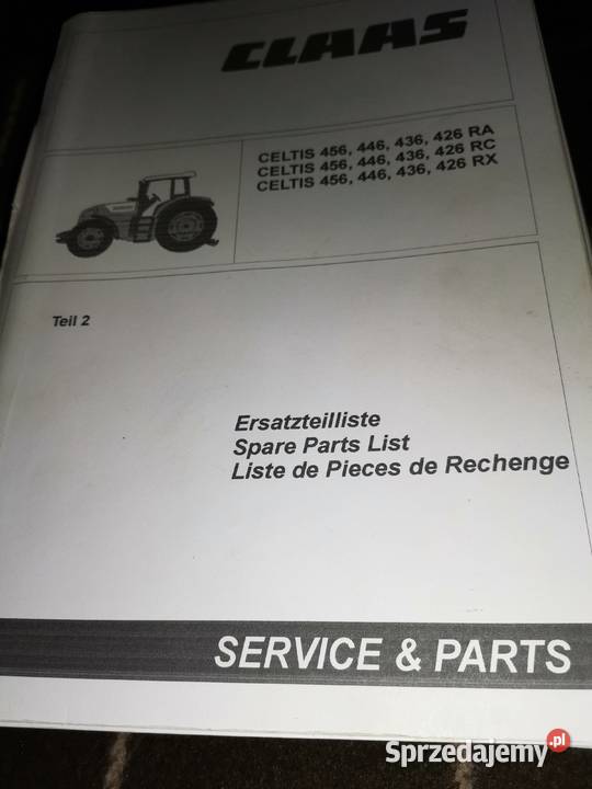 Instrukcja obsługi Cllas Renault Dmosin sprzedam