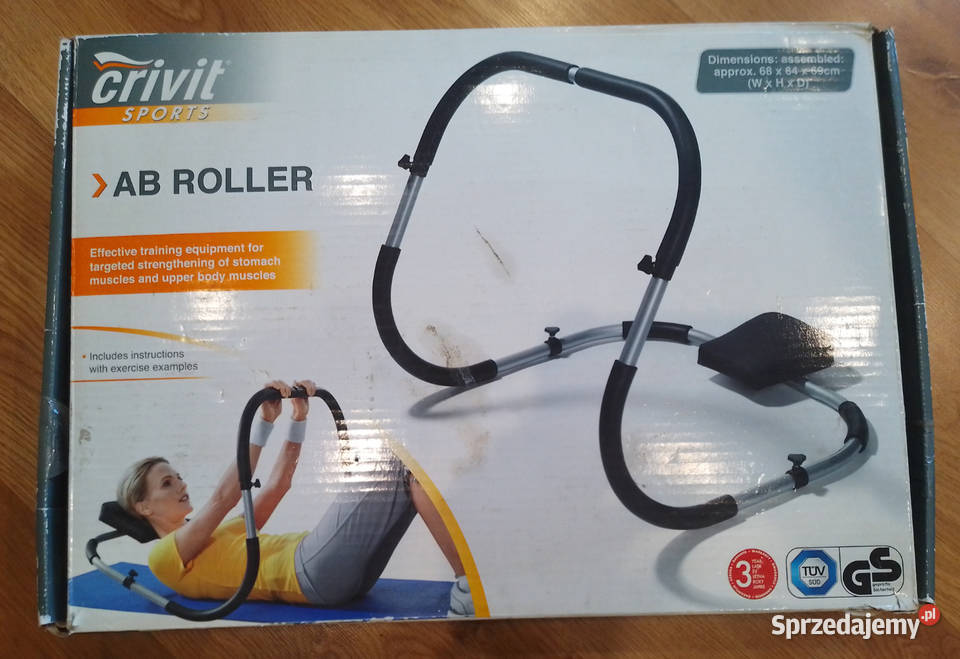 Kołyska do ćwiczeń mięśni brzucha AB Roller Sprzęt do ćwiczeń Sosnowiec sprzedam