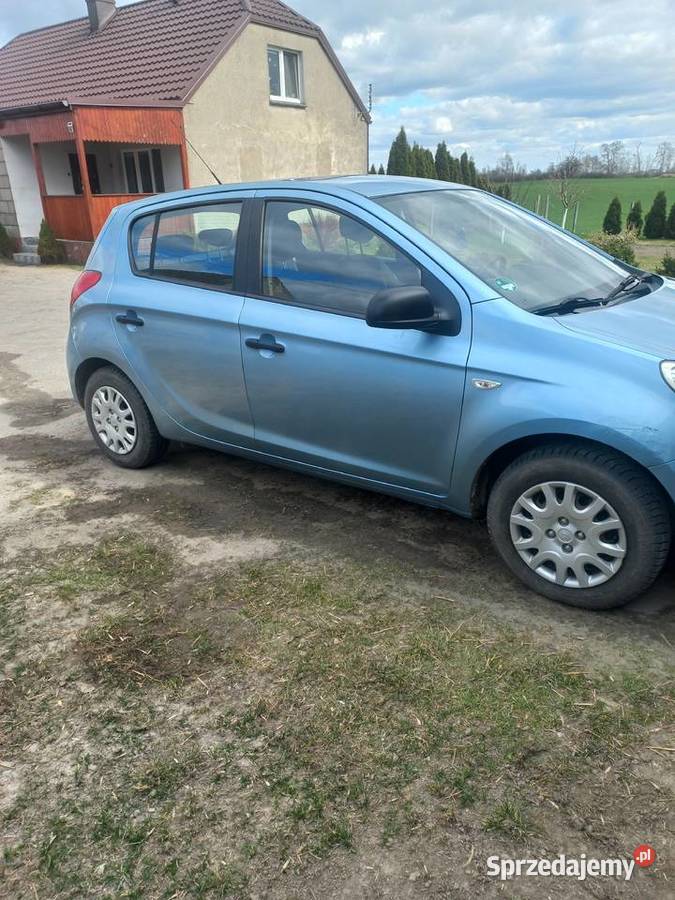 Hyundai i20 12 2010 kujawsko-pomorskie Golub-Dobrzyń