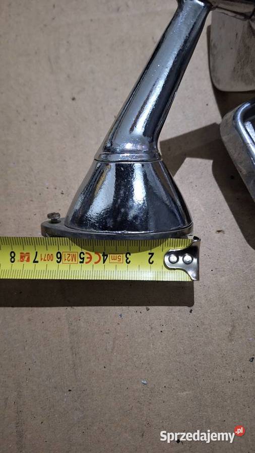 Lusterko zewnętrzne chrom Garbus FSO Gaz Skoda