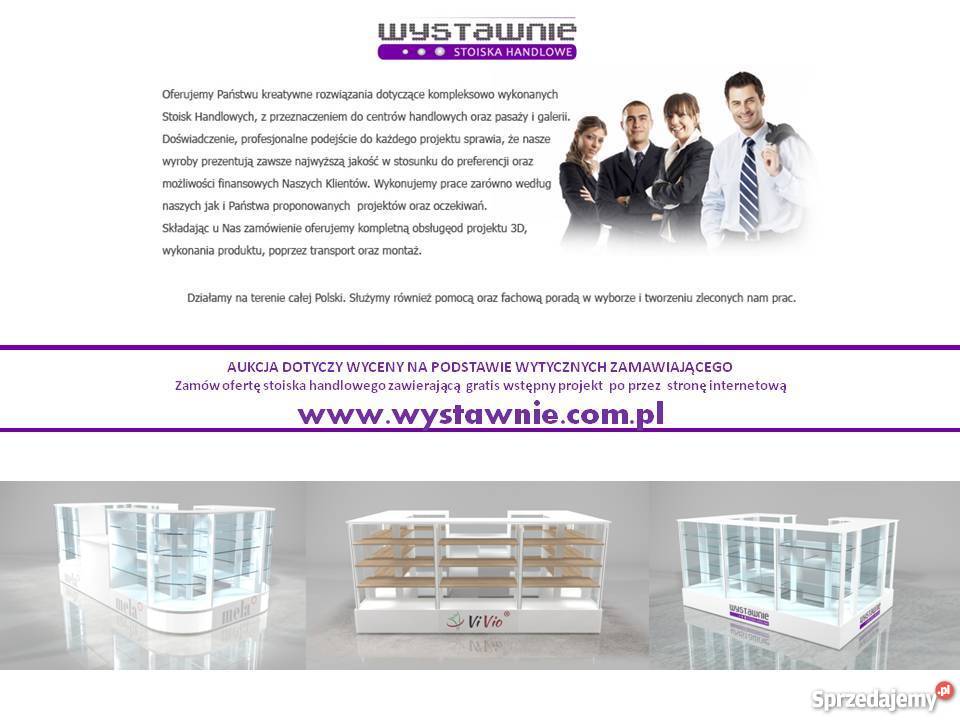 Wyspa Handlowa Stoisko Handlowe PRODUCENT zamów Lublin