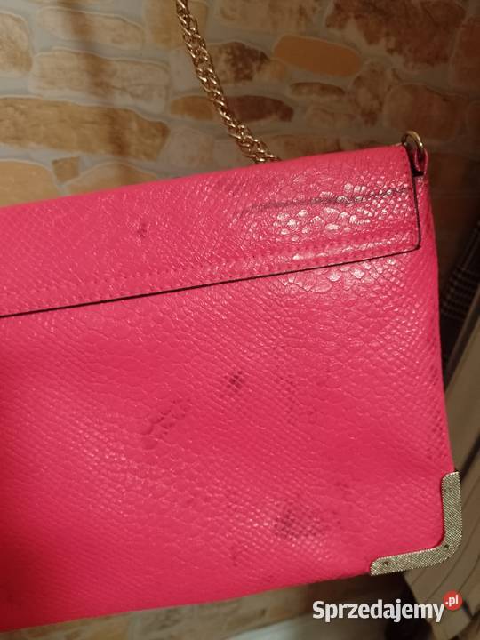 RIVER ISLAND Duża różowa Torebka listonoszka z Kraków