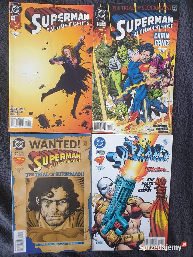 Superman in Action Comics zestaw 26 komiksów DC Gdynia