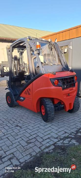 Linde H25 stan IDEALNY Triplex 2018r śląskie Irządze sprzedam