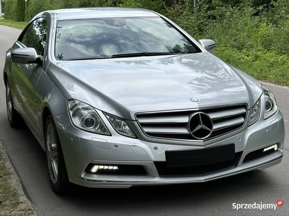 Mercedes Benz E klasa w207 V6 coupe wyjątkowy Klasa E Motoryzacja Zamość sprzedam