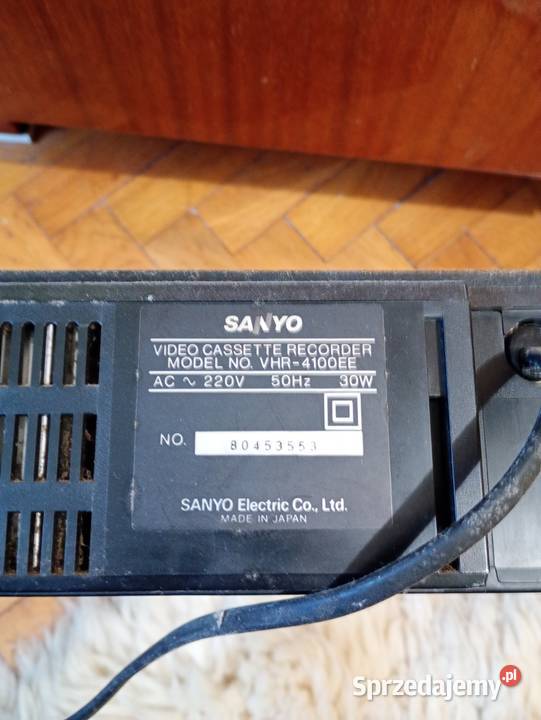 Magnetowid sanyo Japan Kłodzko